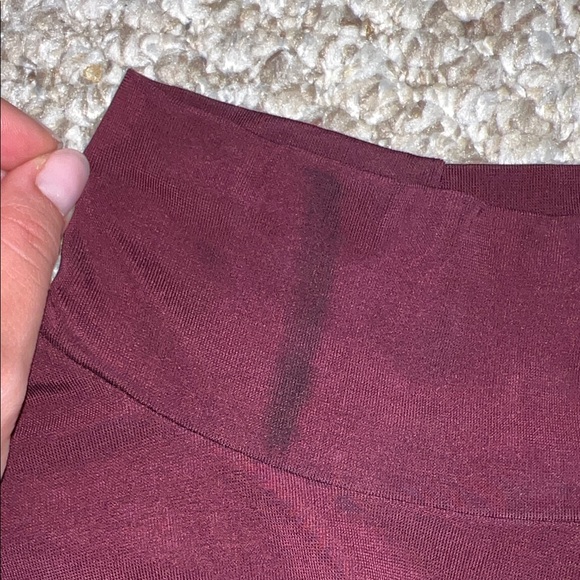 STAUD Deep Burgundy Long Sleeve Dress - Picture 4 of 5